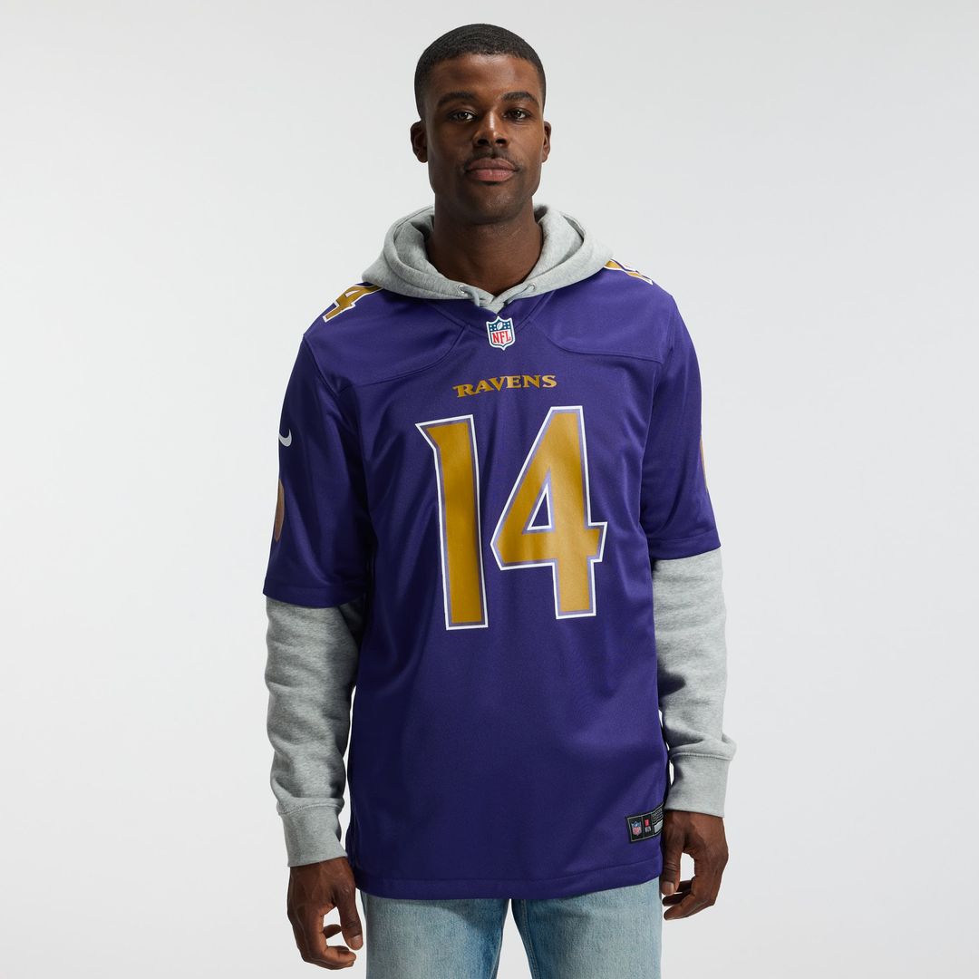 Baltimore Ravens Kyle Hamilton Nike Purple Alternate Game product image 2