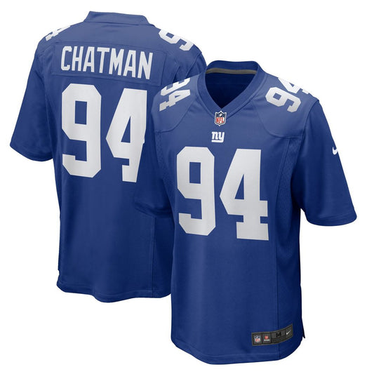 New York Giants Elijah Chatman Nike Royal Game Jersey product image 1