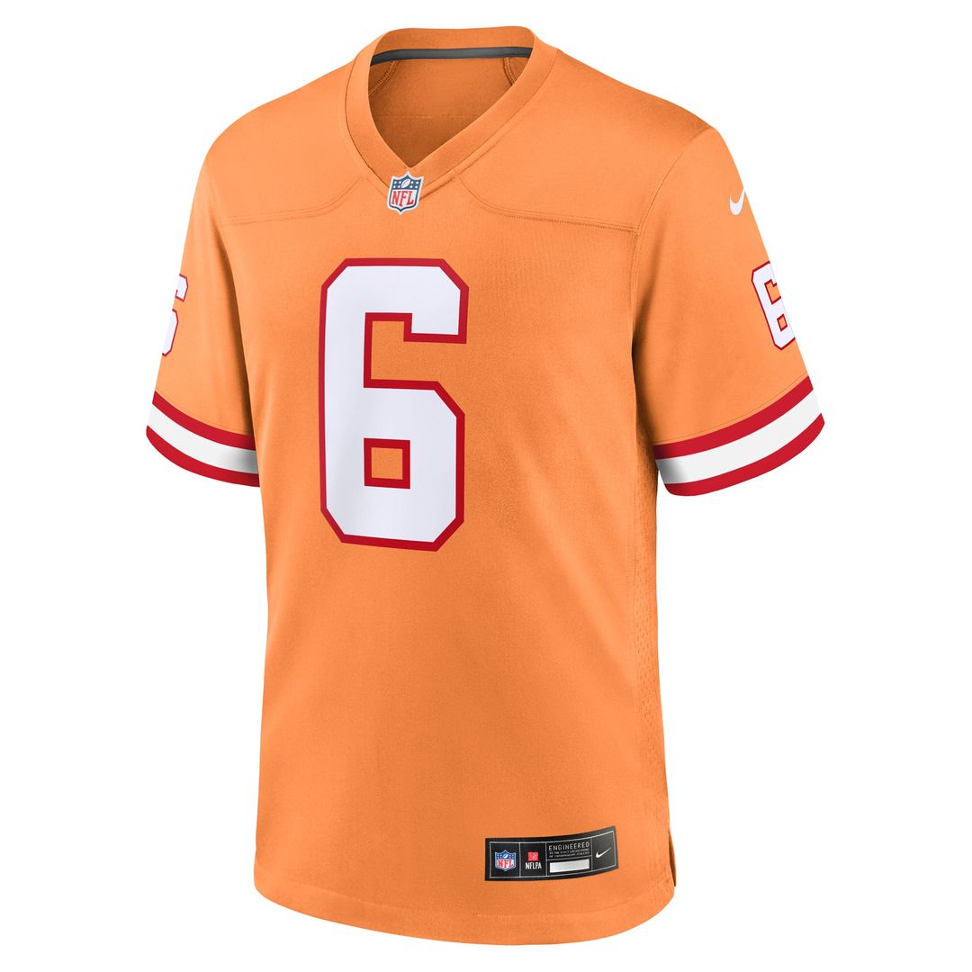 Tampa Bay Buccaneers Baker Mayfield Nike Orange Throwback product image 8