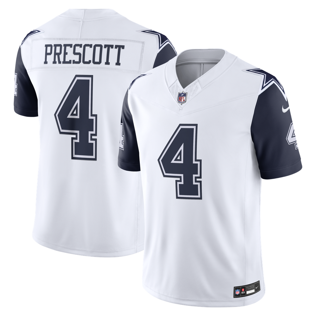 Dallas Cowboys Dak Prescott Nike White Alternate Vapor FUSE product image 4