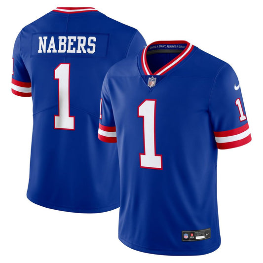 New York Giants Malik Nabers Nike Royal Alternate 2 Legacy product image 1
