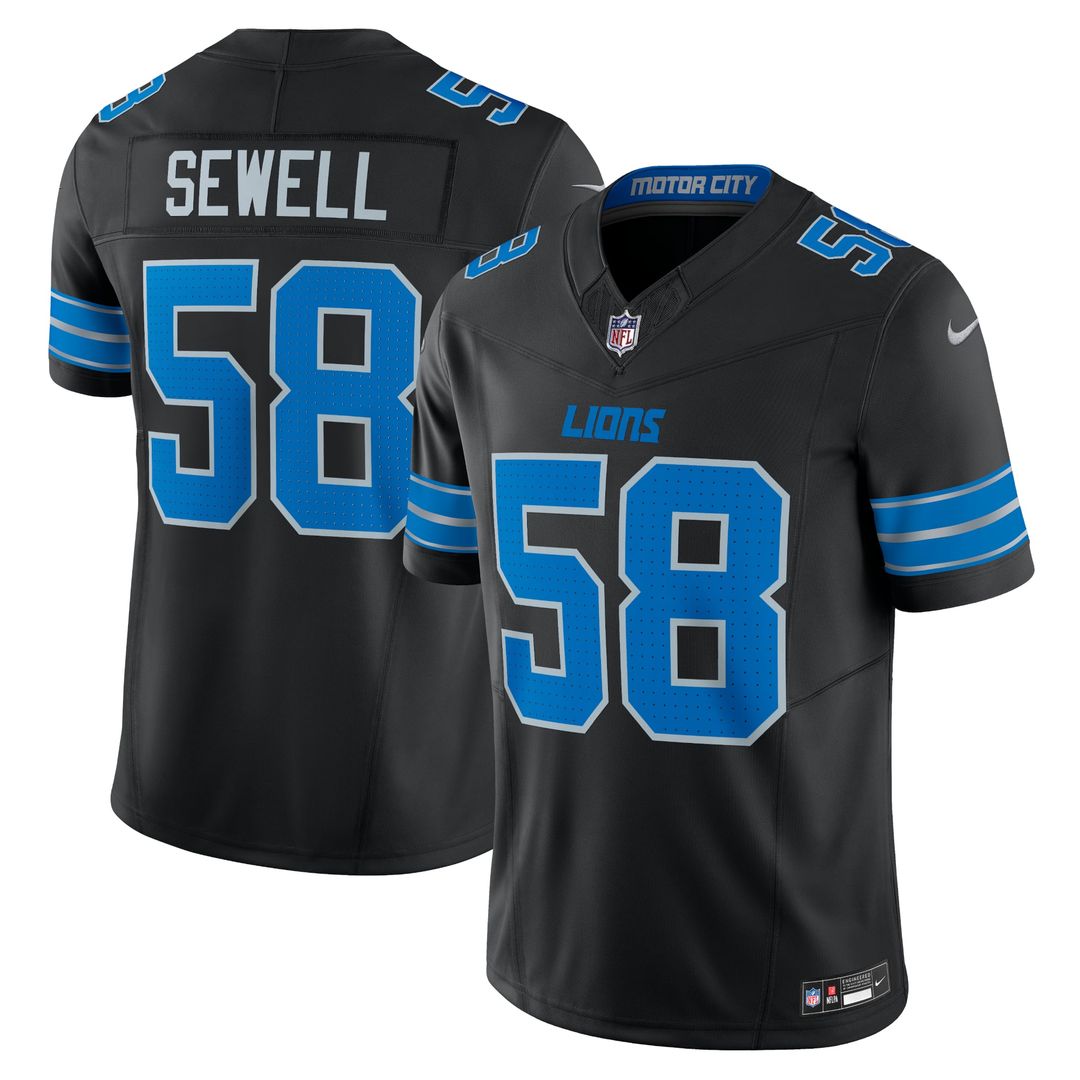 Detroit Lions Penei Sewell Nike Blue Vapor FUSE Alternate product image 7