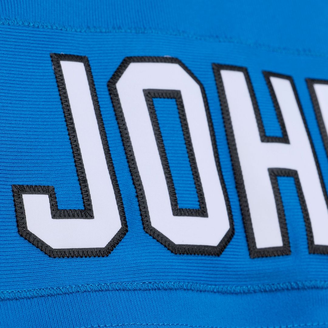 Detroit Lions Calvin Johnson Mitchell & Ness Blue 2007 product image 7