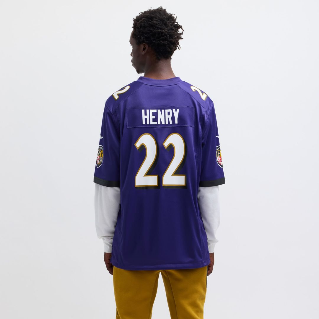 Baltimore Ravens Derrick Henry Nike Purple Game Jersey product image 5