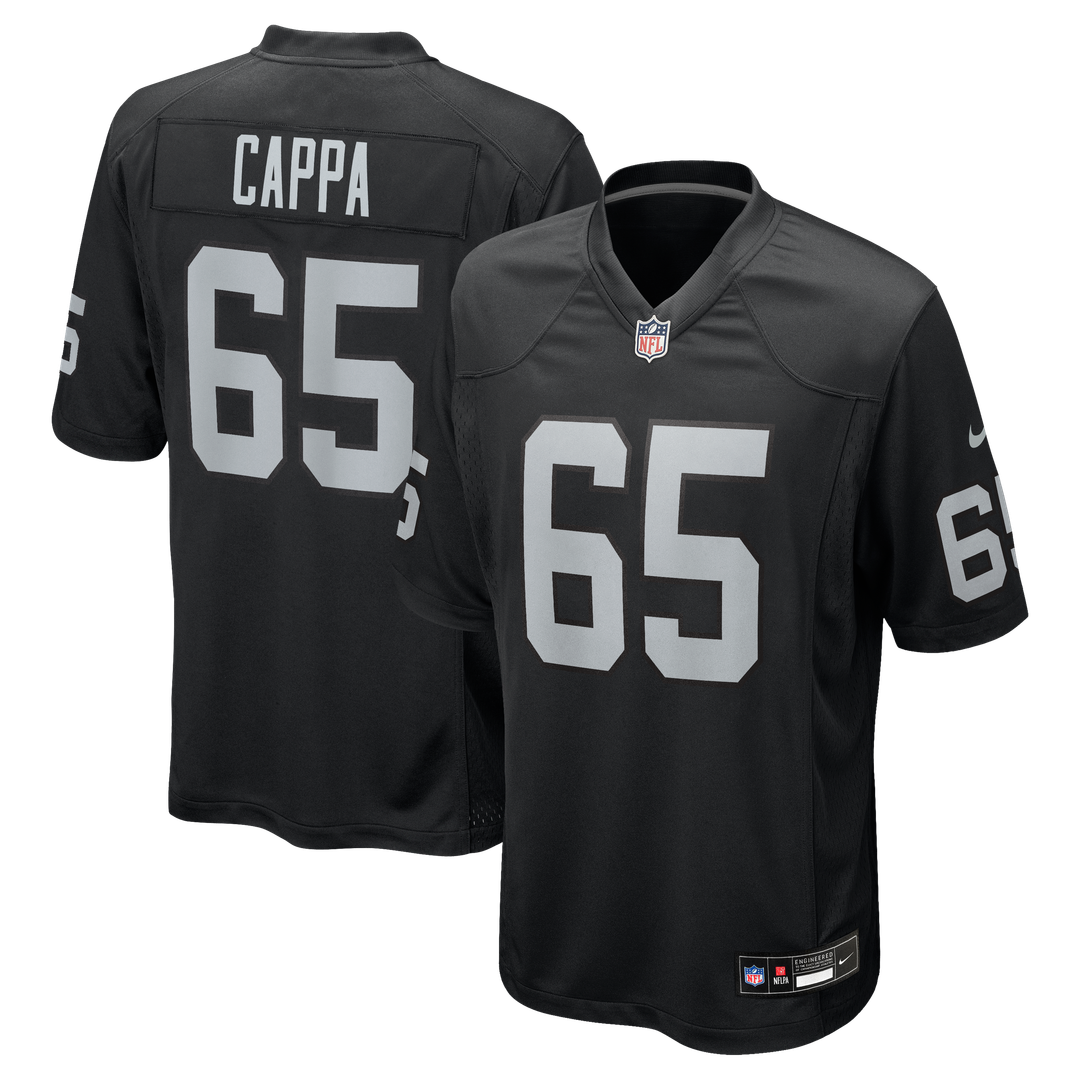 Las Vegas Raiders Alex Cappa Nike Black Game Jersey product image 1