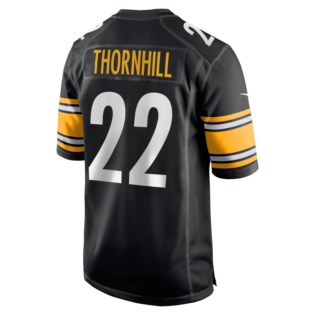 Pittsburgh Steelers Juan Thornhill Nike Black Game Jersey product image 3