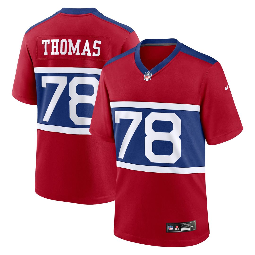 New York Giants Andrew Thomas Nike Century Red Alternate product image 1