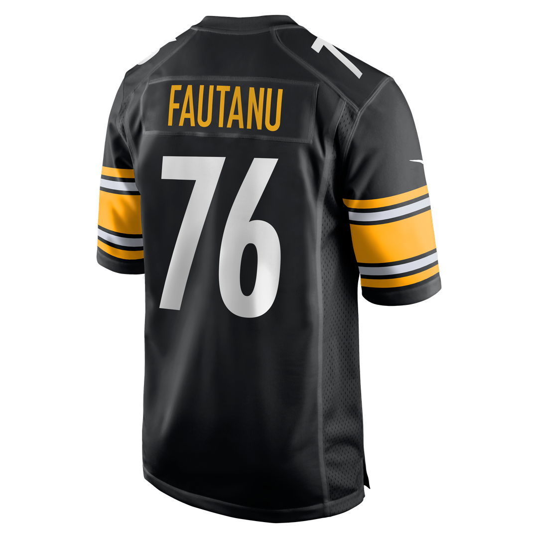 Pittsburgh Steelers Troy Fautanu Nike Black Game Jersey product image 3