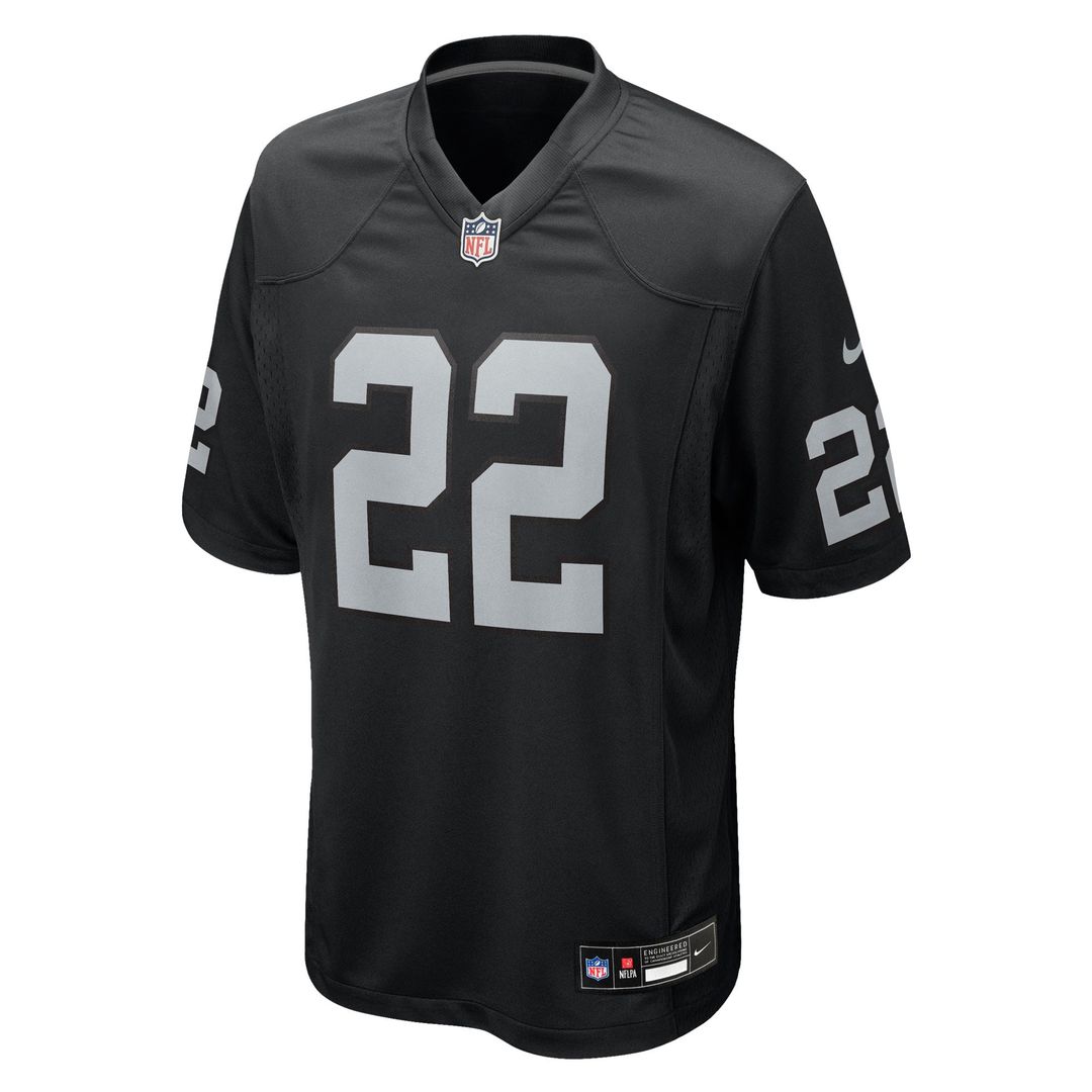 Las Vegas Raiders Eric Stokes Nike Black Game Jersey product image 2