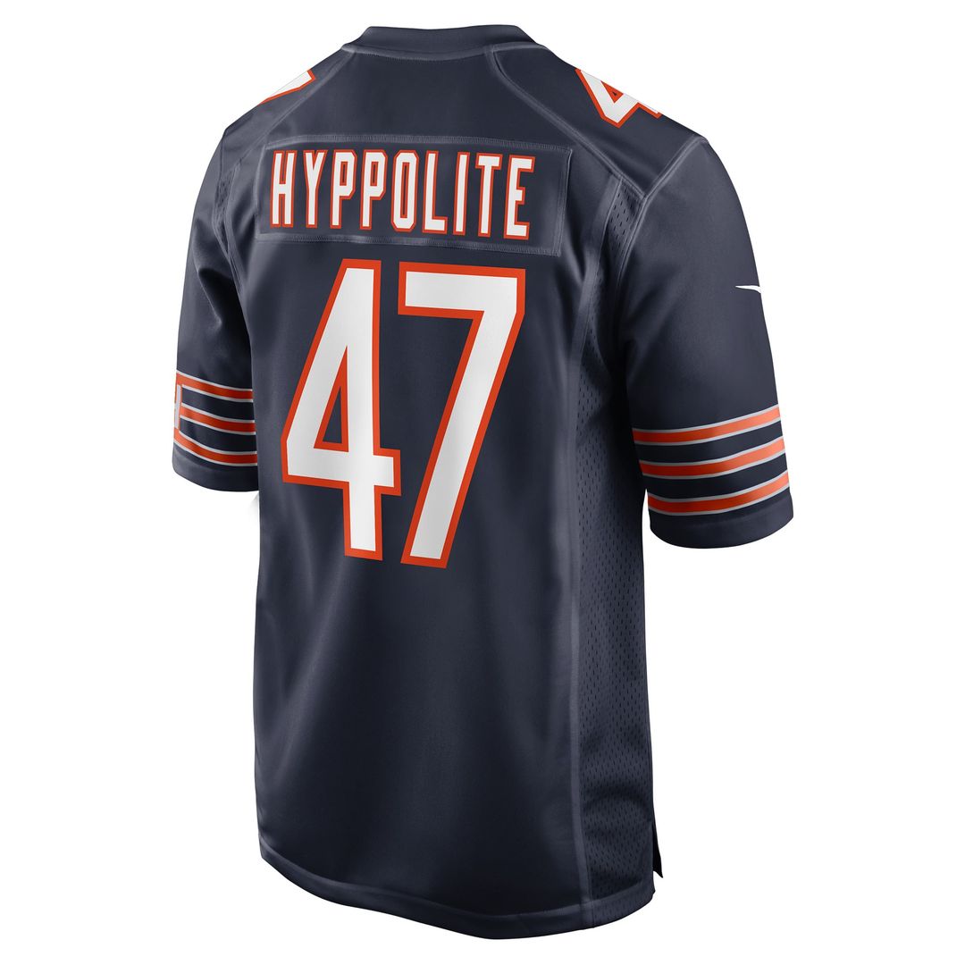 Chicago Bears Ruben Hyppolite II Nike Navy Game Jersey product image 3