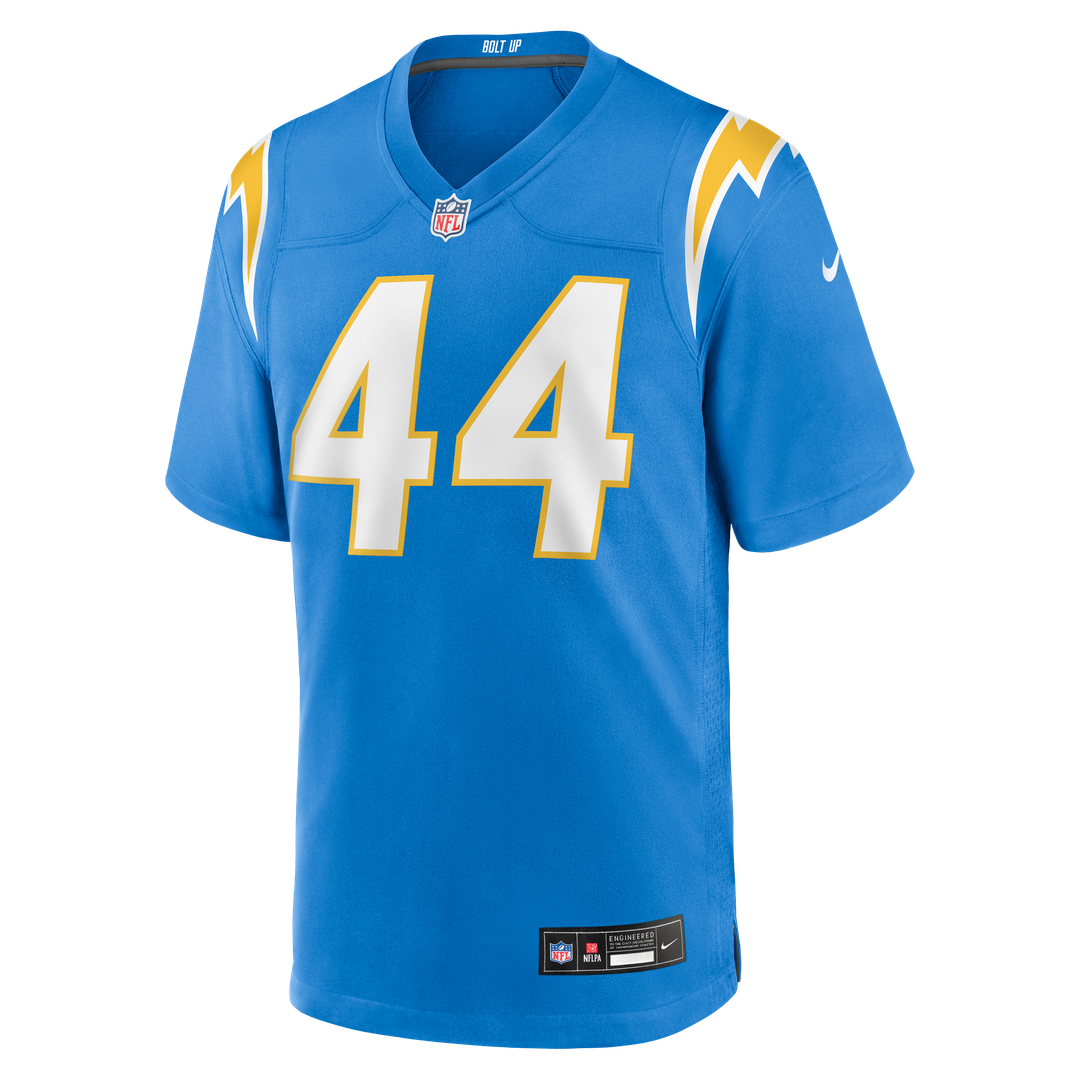 Los Angeles Chargers Scott Matlock Nike Powder Blue Game product image 2
