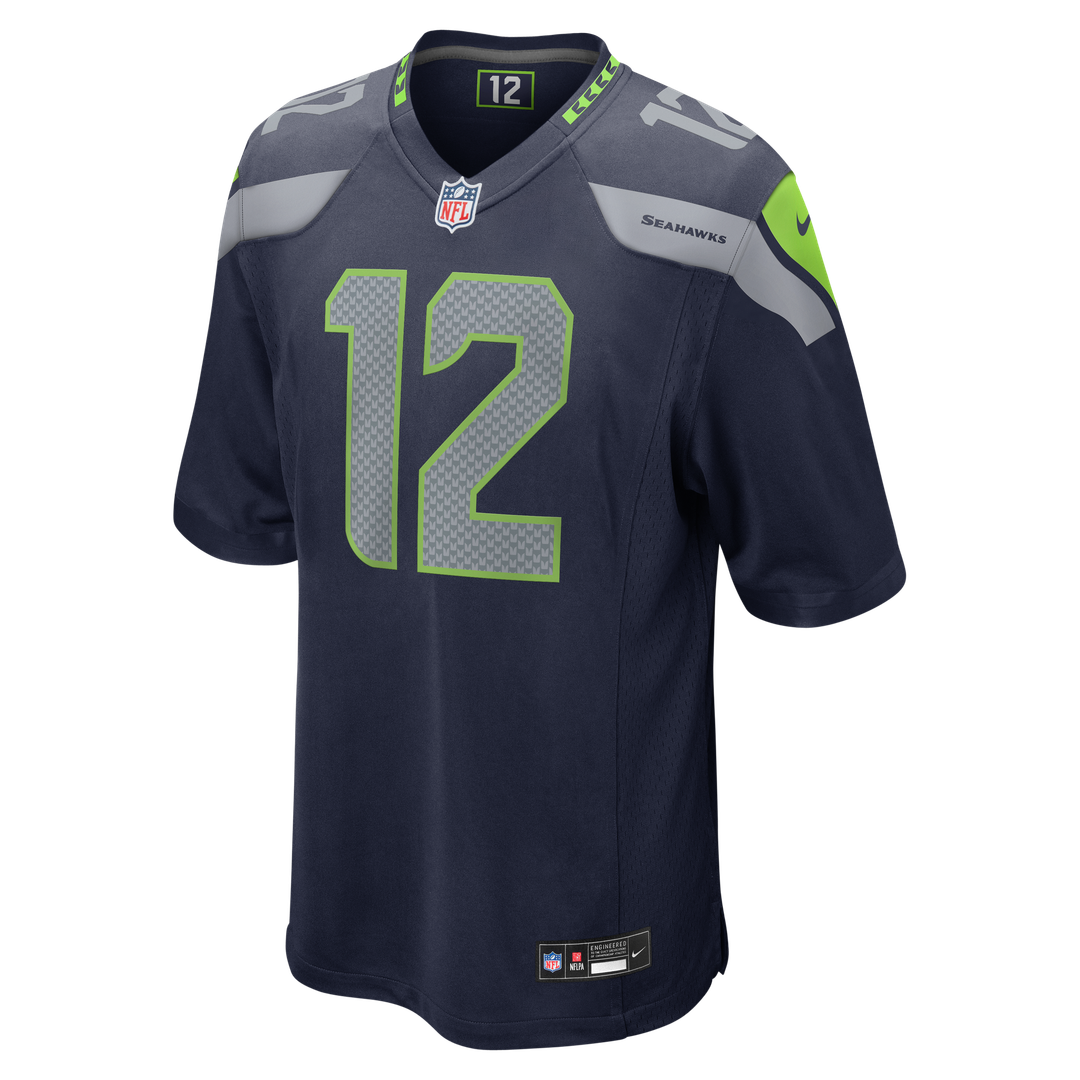 Seattle Seahawks 12s Nike White Game Jersey product image 8