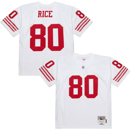 San Francisco 49ers Jerry Rice Mitchell & Ness White 1994 product image 1