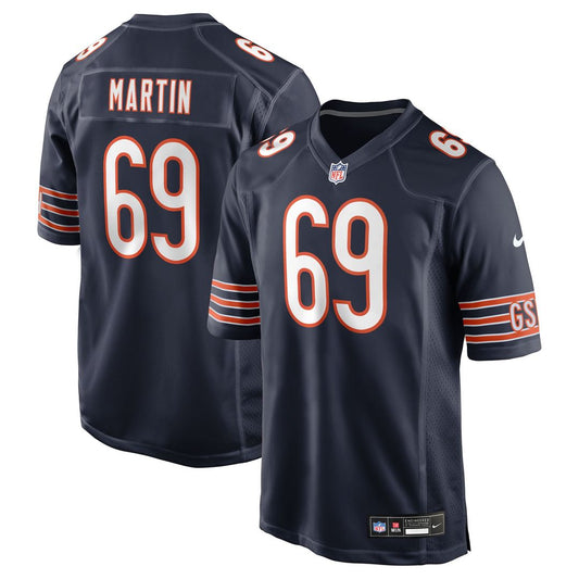Chicago Bears Jeremiah Martin Nike Navy Game Jersey product image 1