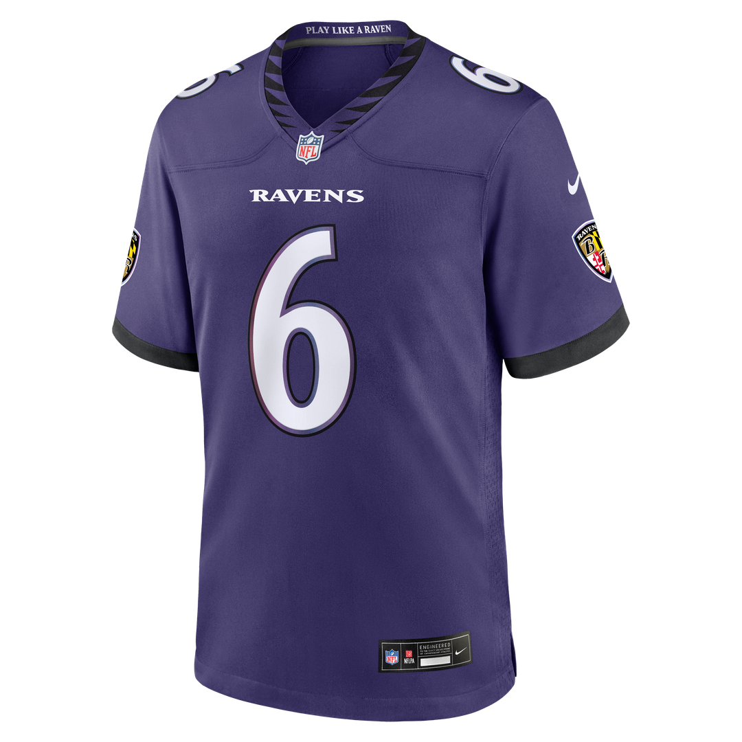 Baltimore Ravens Ja'Kobi Lane Nike Purple Game Jersey product image 2