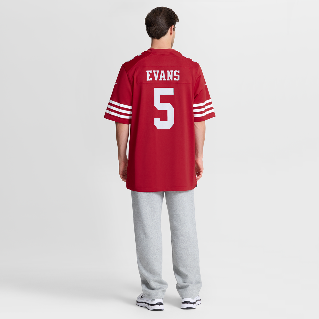 San Francisco 49ers Mike Evans Nike Scarlet 80th product image 5