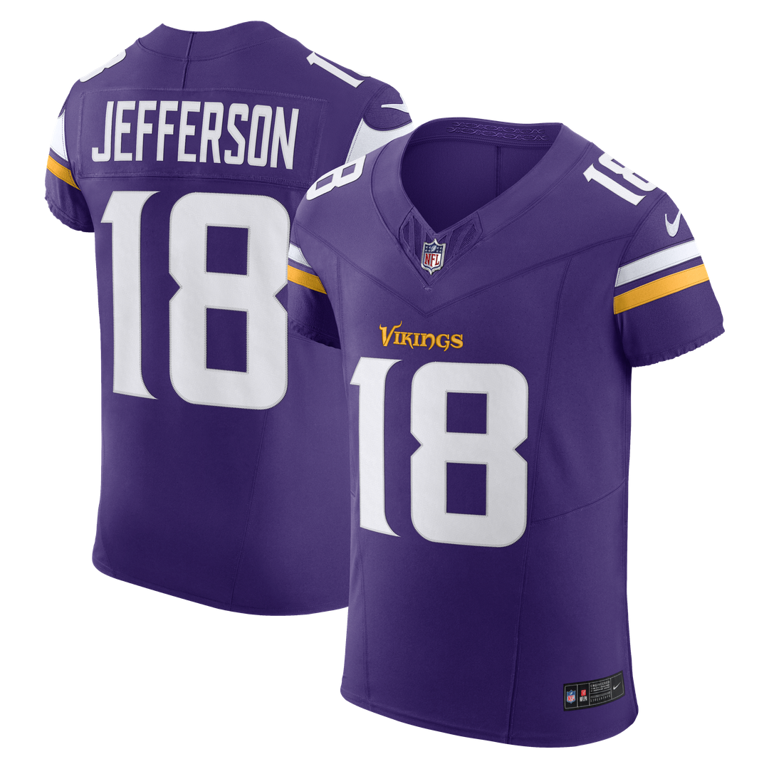 Minnesota Vikings Justin Jefferson Nike Purple Team Vapor product image 1