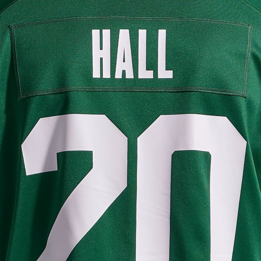 New York Jets Breece Hall Nike Legacy Black Alternate Game product image 23