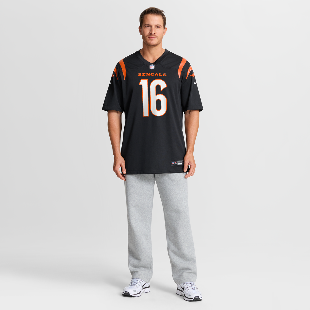 Cincinnati Bengals Joe Flacco Nike Black Game Jersey product image 7