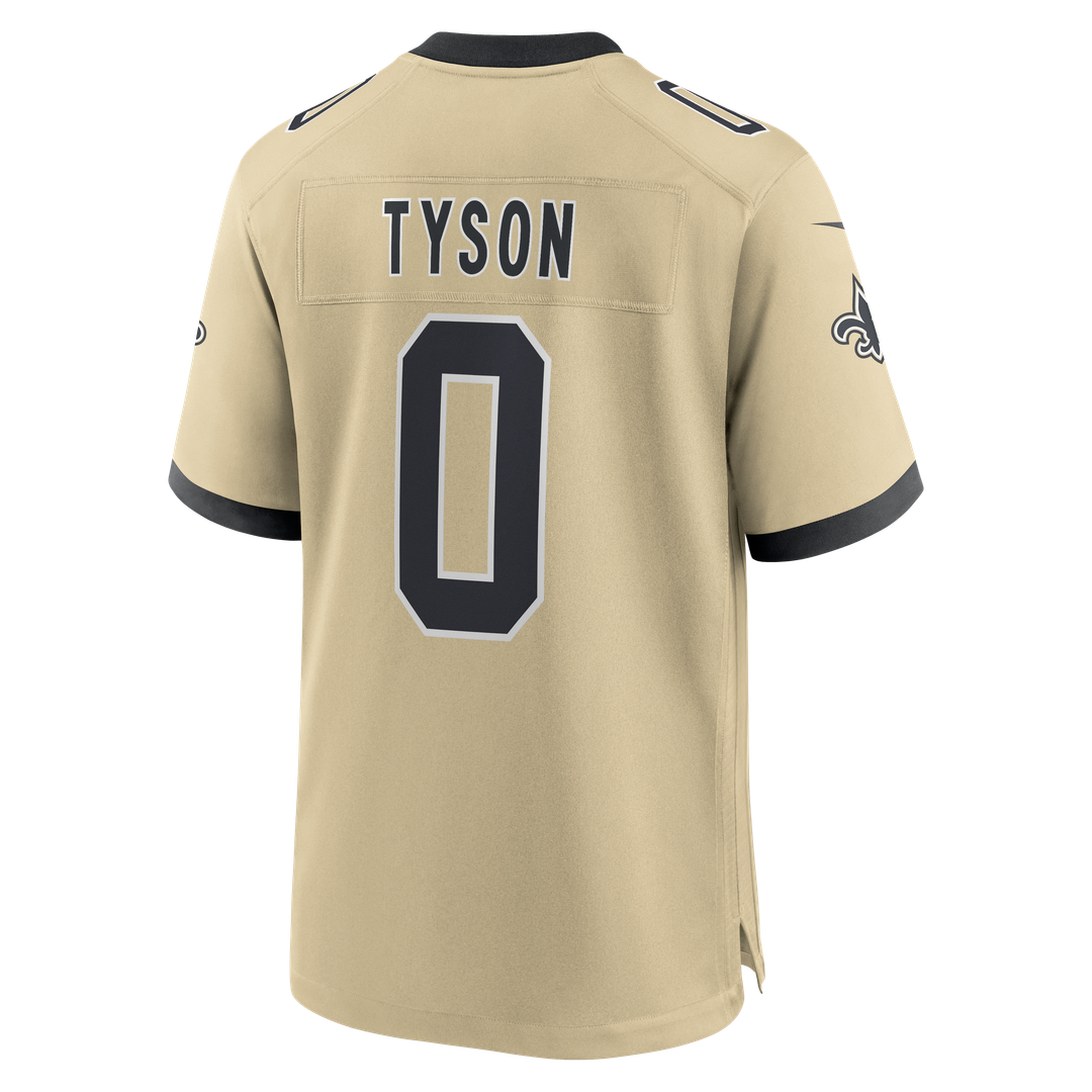 New Orleans Saints Jordyn Tyson Nike Black Game Jersey product image 15