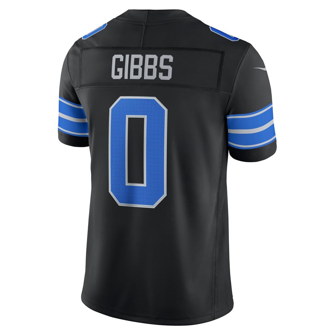 Detroit Lions Jahmyr Gibbs Nike Black Alternate Vapor FUSE product image 6