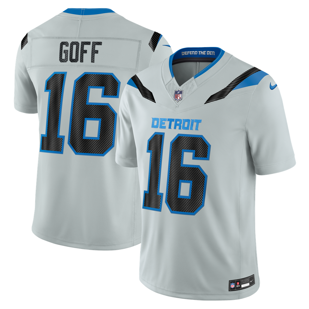 Detroit Lions Jared Goff Nike Silver 2026 Rivalries product image 1