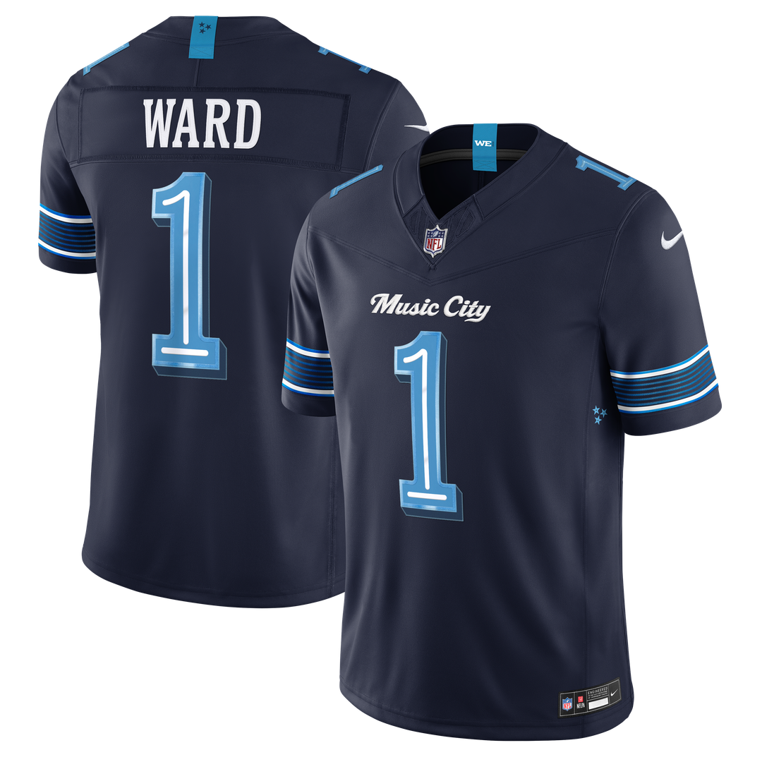 Tennessee Titans Cameron Ward Nike Navy 2026 Rivalries product image 1