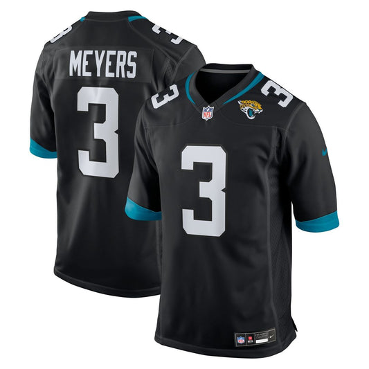 Jacksonville Jaguars Jakobi Meyers Nike Black Alternate product image 1