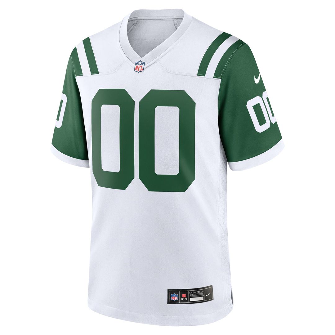 New York Jets Nike White Classic Alternate Custom Replica product image 2