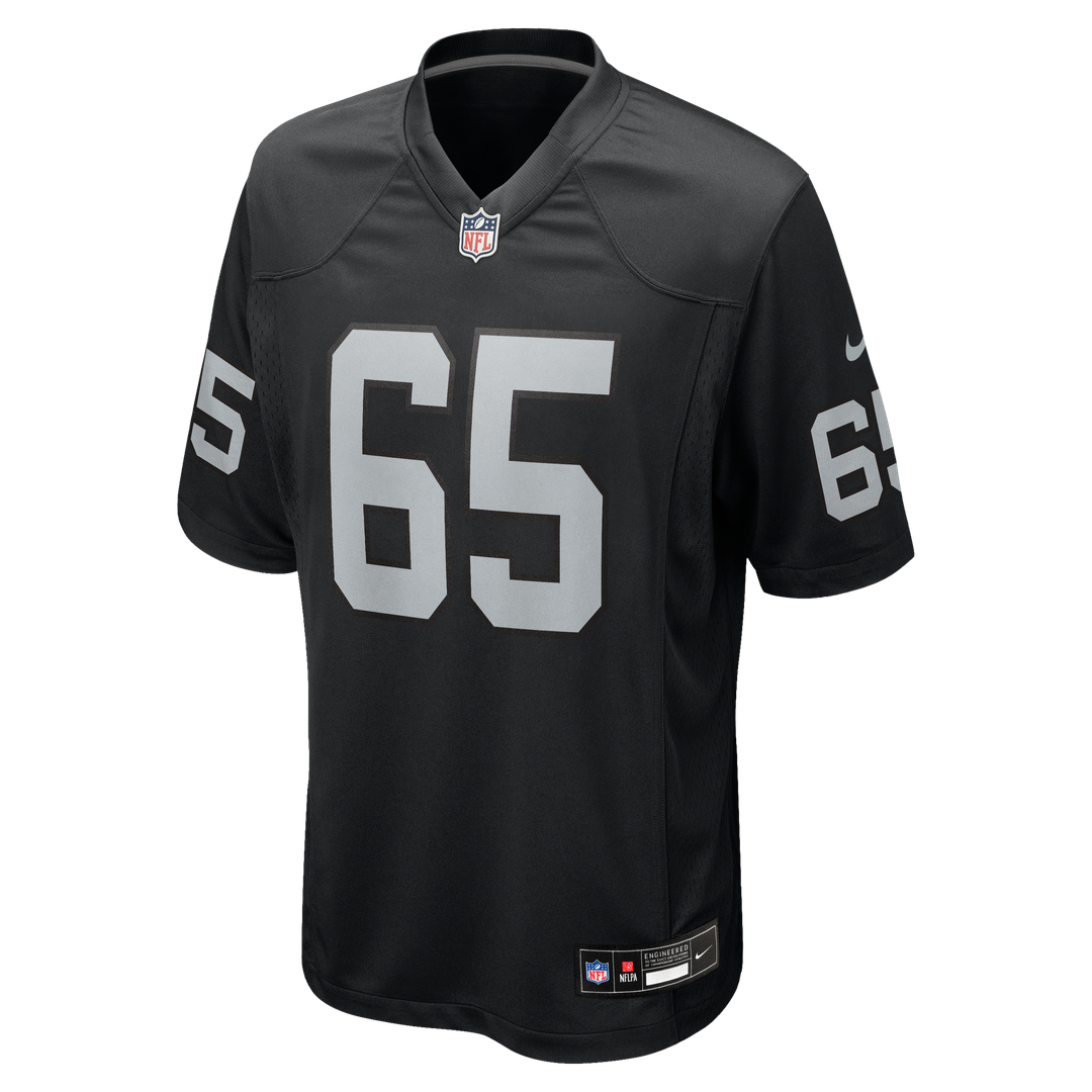 Las Vegas Raiders Alex Cappa Nike Black Game Jersey product image 2