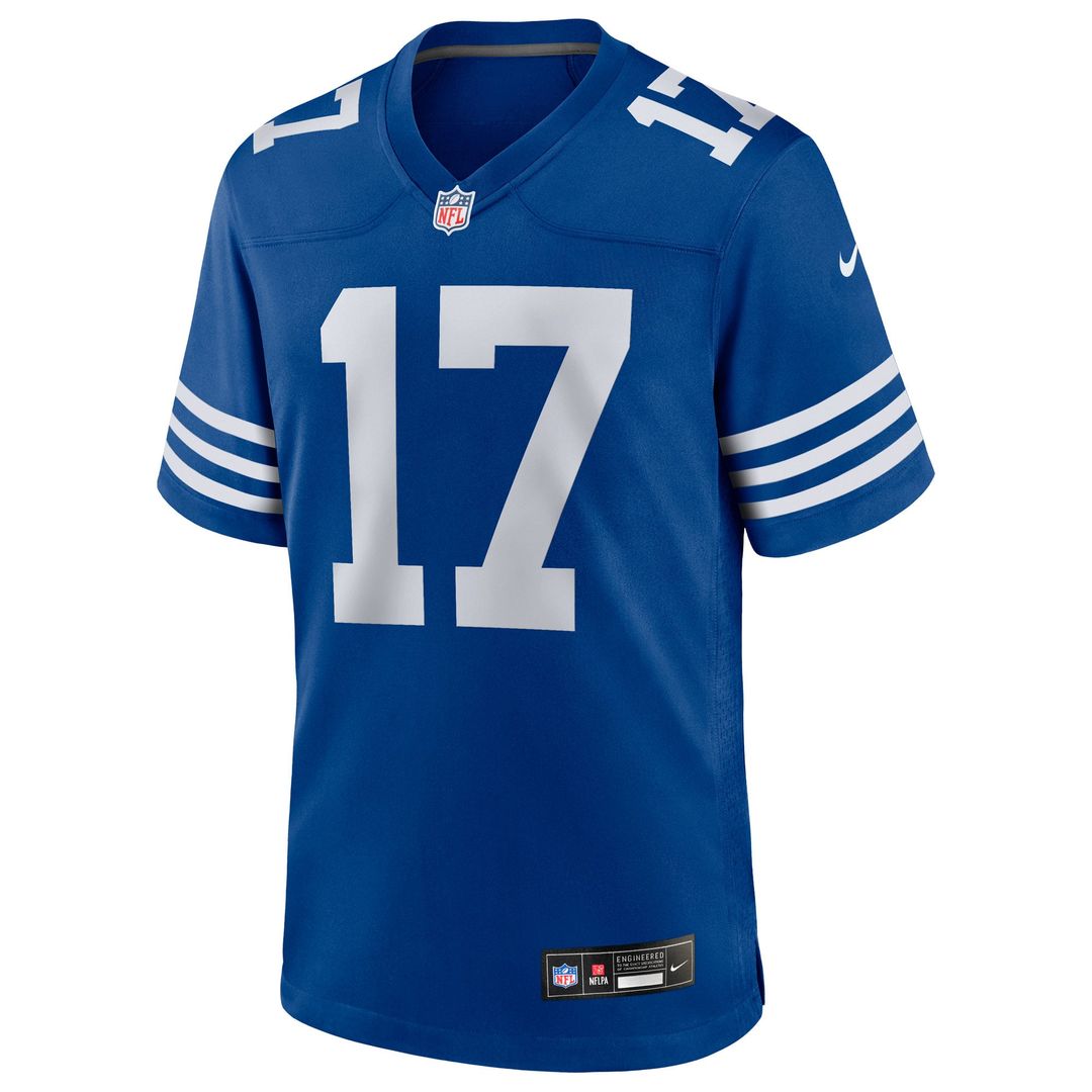 Indianapolis Colts Daniel Jones Nike Royal Alternate Game product image 2