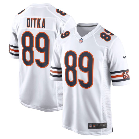 Chicago Bears Mike Ditka Nike White Retired Game Jersey product image 1