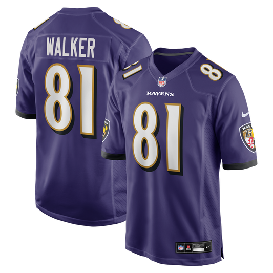 Baltimore Ravens Devontez Walker Nike Purple Game Jersey product image 1