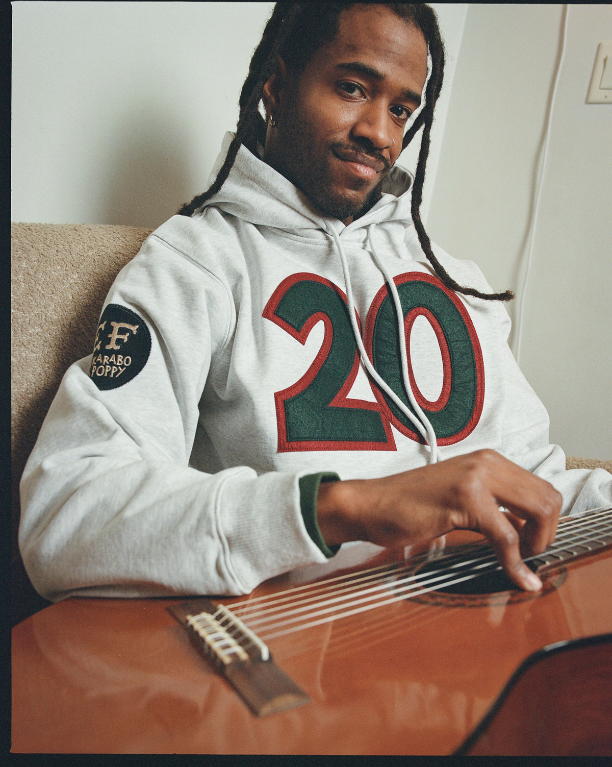 Karabo Poppy x Ebbets Field Josh Gibson Heavyweight Cotton Pullover Hoodie product image 2, provided for visual reference