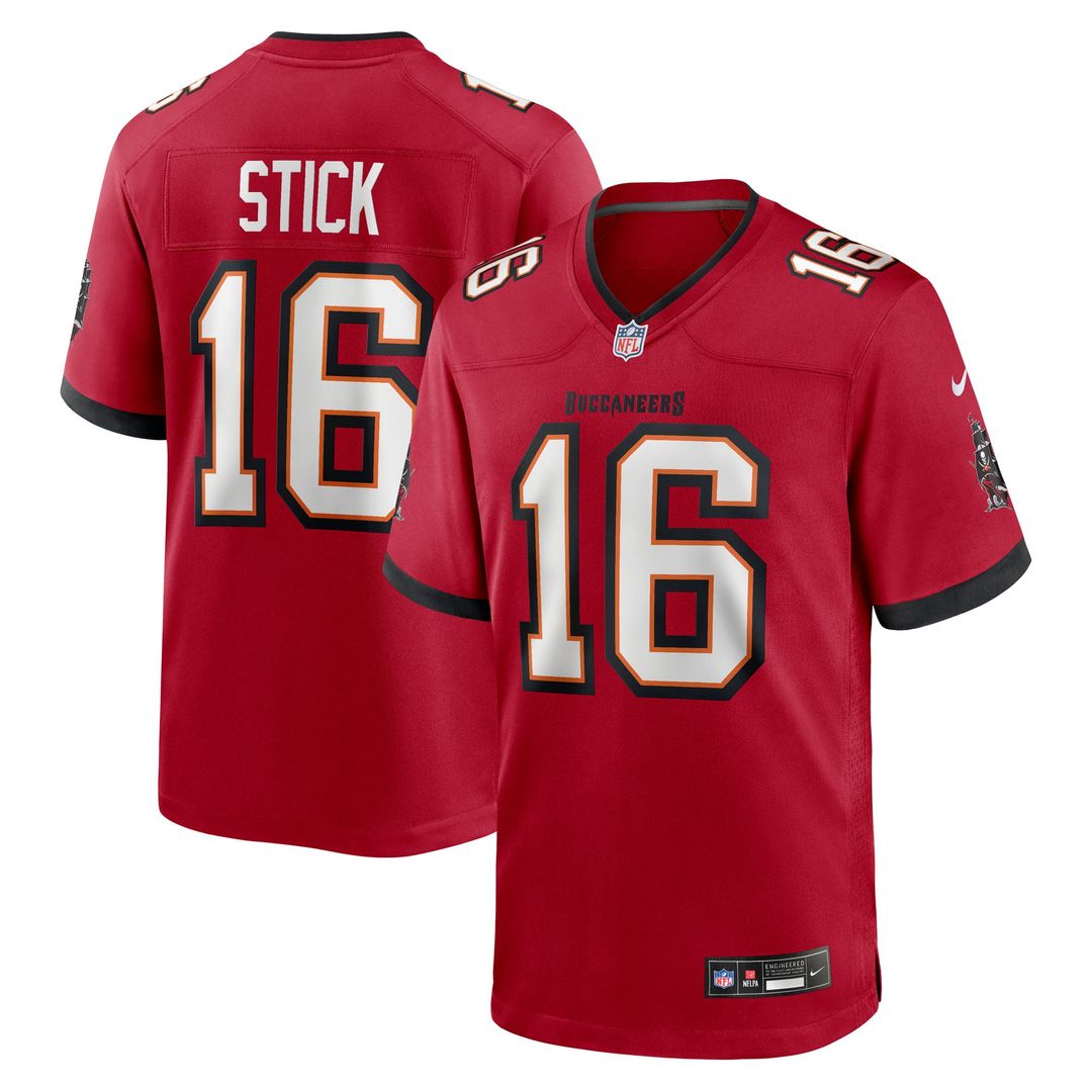 Tampa Bay Buccaneers Easton Stick Nike Red Game Jersey product image 1