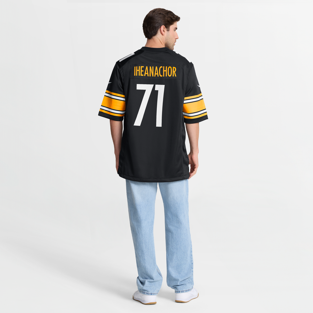 Pittsburgh Steelers Max Iheanachor Nike Black Game Jersey product image 5