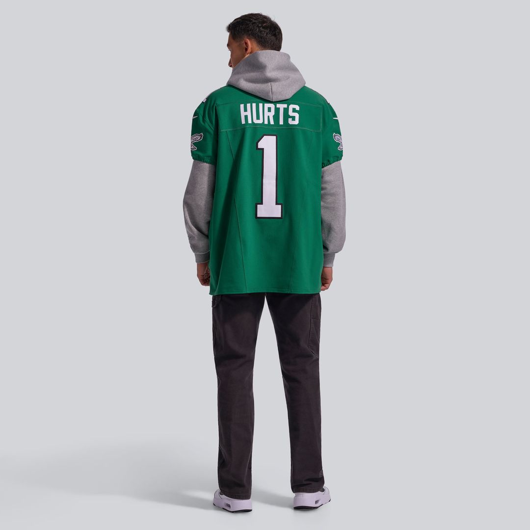 Philadelphia Eagles Jalen Hurts Nike Midnight Green Team product image 11