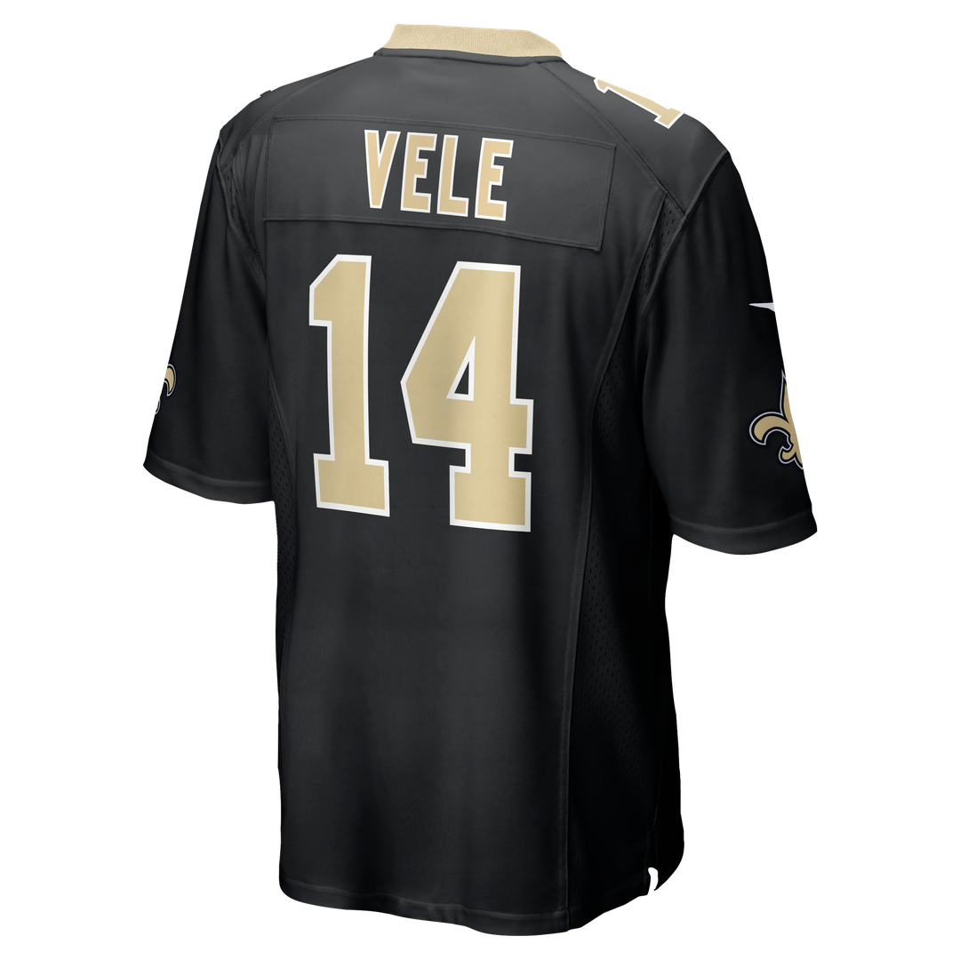 New Orleans Saints Devaughn Vele Nike Black Game Jersey product image 3