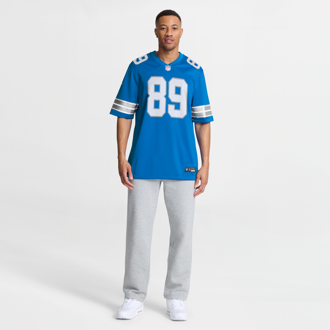 Detroit Lions Brock Wright Nike Blue Game Jersey product image 7