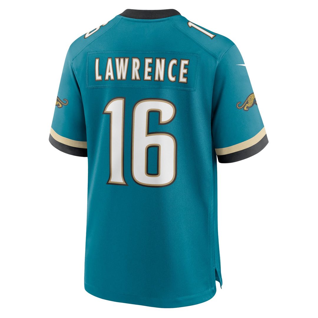 Jacksonville Jaguars Trevor Lawrence Nike Teal Prowler product image 3