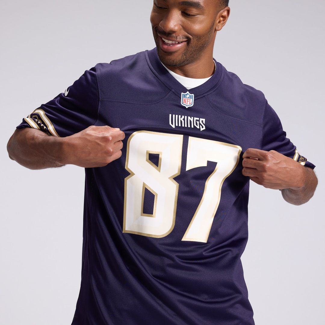 Minnesota Vikings T.J. Hockenson Nike Purple 2026 Rivalries product image 9