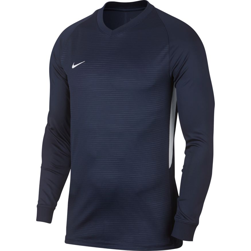 Nike Tiempo Premier Men Long-Sleeve Soccer Jersey product image 1, provided for visual reference and product detail review
