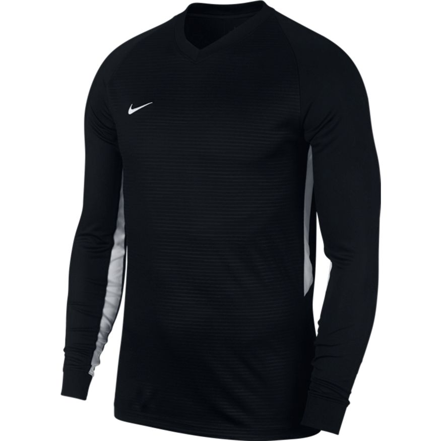 Nike Tiempo Premier Big Kids' Long-Sleeve Soccer Jersey product image 1, provided for visual reference and product detail