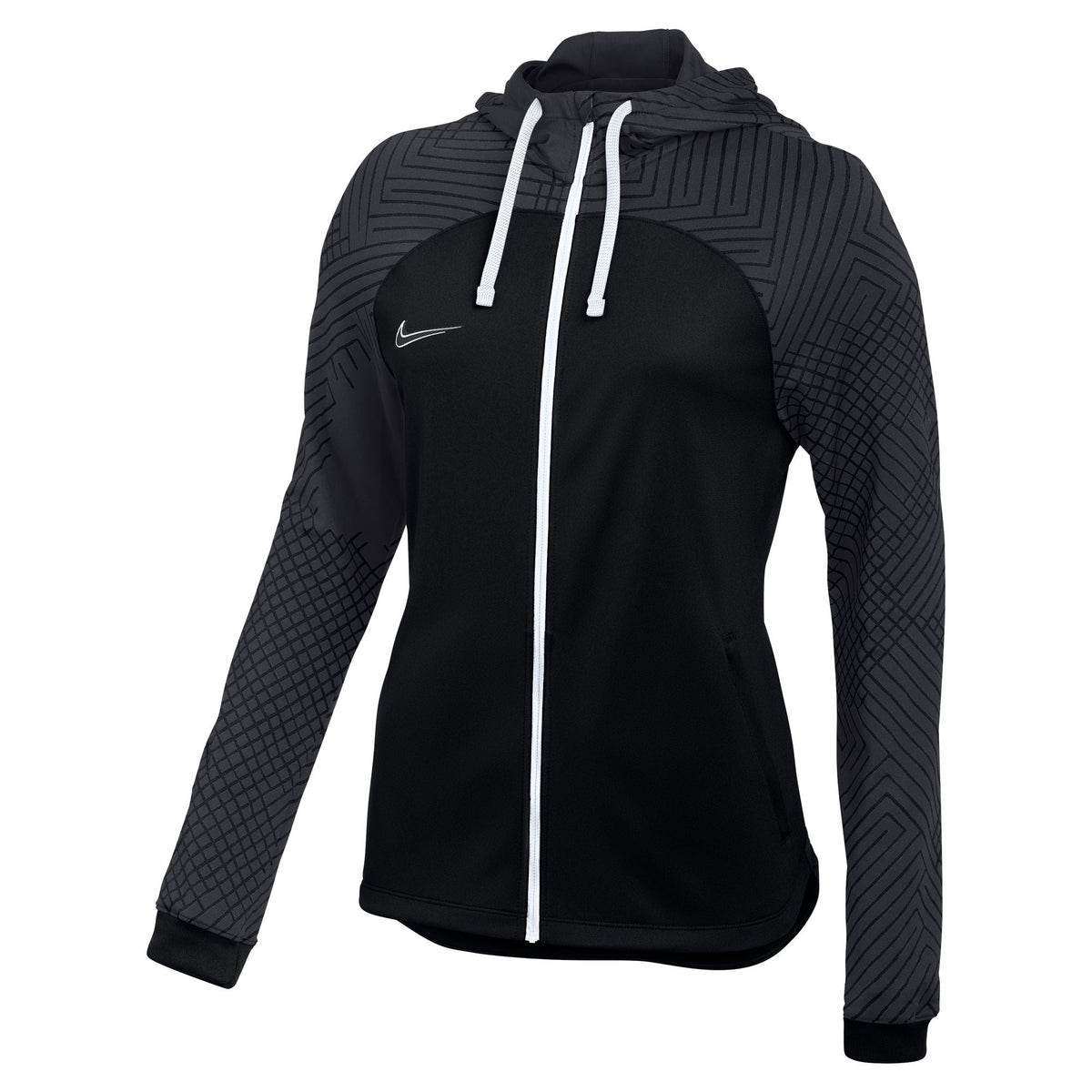 Nike Dri-FIT Strike Women Hooded Soccer Track Jacket product image 1, provided for visual reference and product detail review