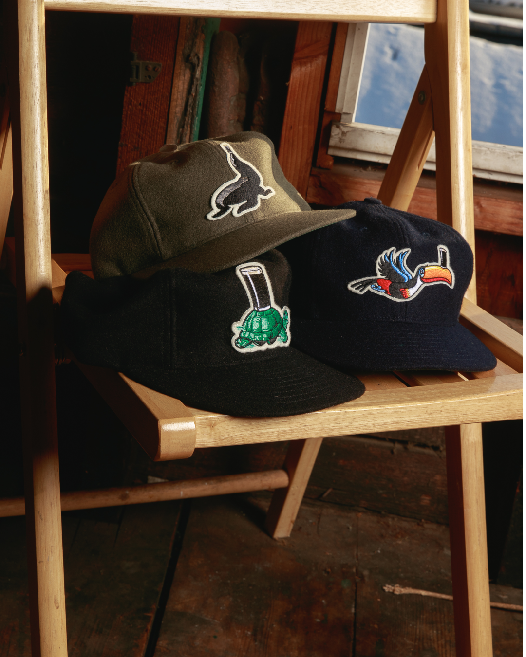 Guinness Tortoise Authentic Wool Ballcap product image 2, provided for visual reference and product detail review