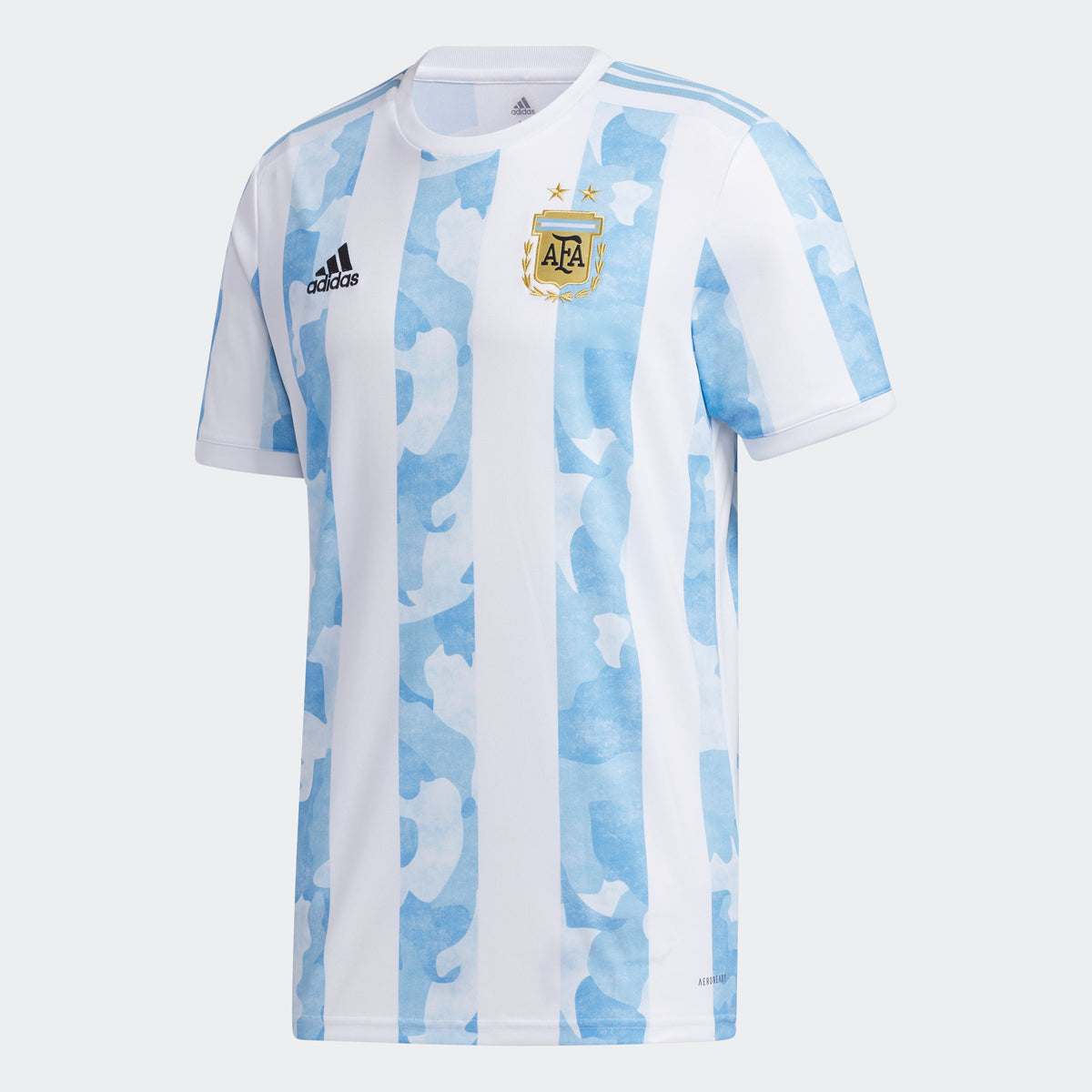 Argentina Home 2019/20 Jersey - White/Clear Blue product image 1, provided for visual reference and product detail review