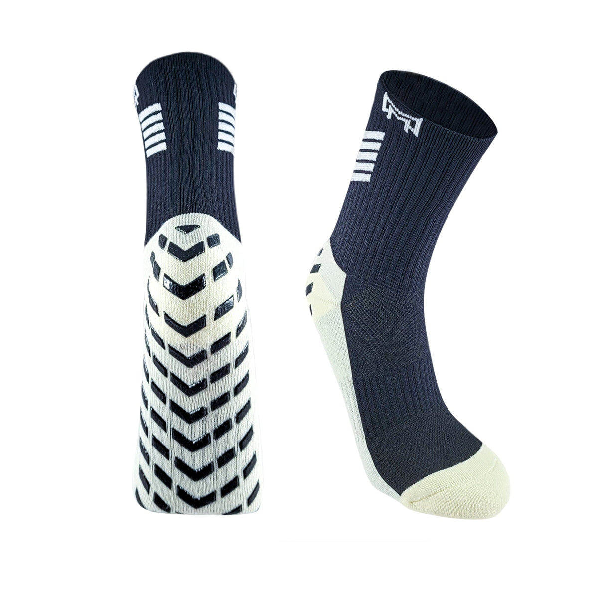 Maestro Grip Soccer Sock Black product image 1, provided for visual reference and product detail review