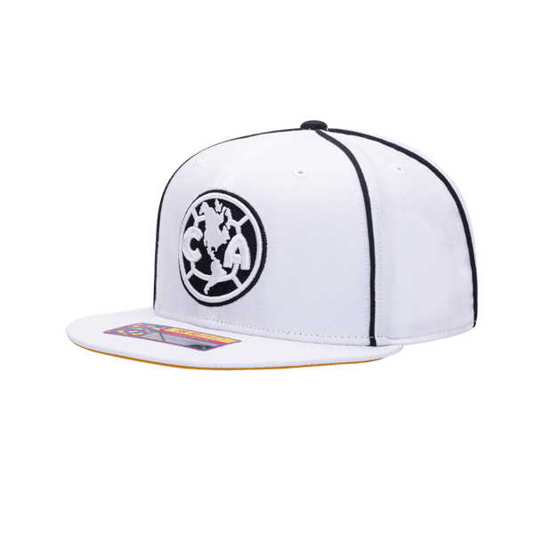 CLUB AMERICA CALI DAY Snapback WHITE product image 2, provided for visual reference and product detail review