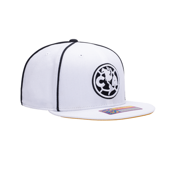 CLUB AMERICA CALI DAY Snapback WHITE product image 3, provided for visual reference and product detail review