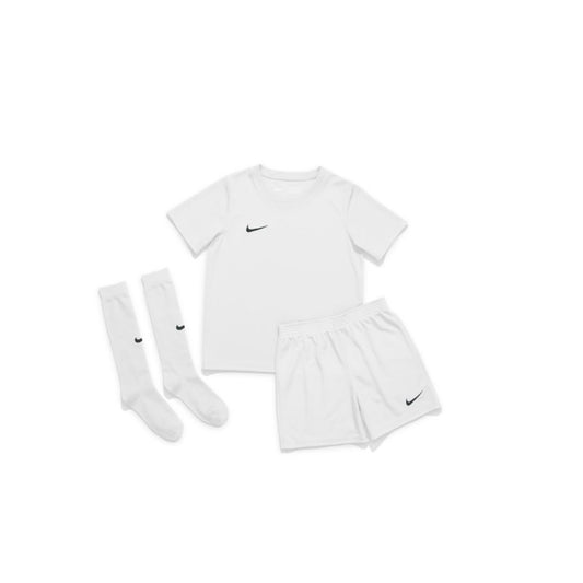 Nike Dri-FIT Park Little Kids' Soccer Kit product image 1, provided for visual reference and product detail review